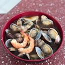 Prawn And Clams noodles