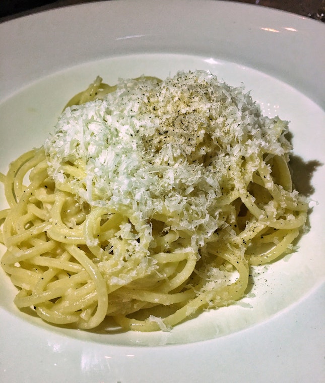 Spaghetti Cacio E Pepe ($26)