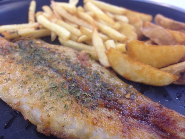 Grilled Dory Fish