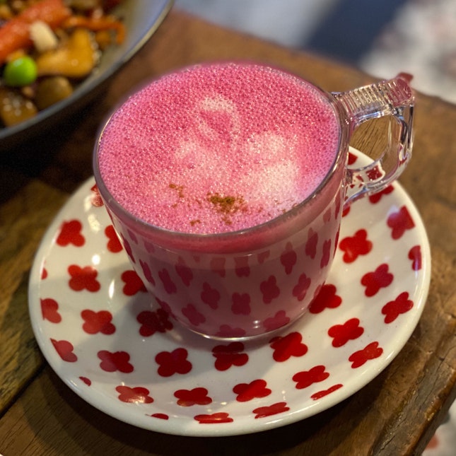 Pink Soy Latte