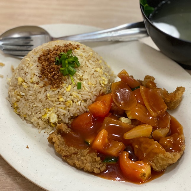 Sweet & Sour Fish Fillet Fried Rice