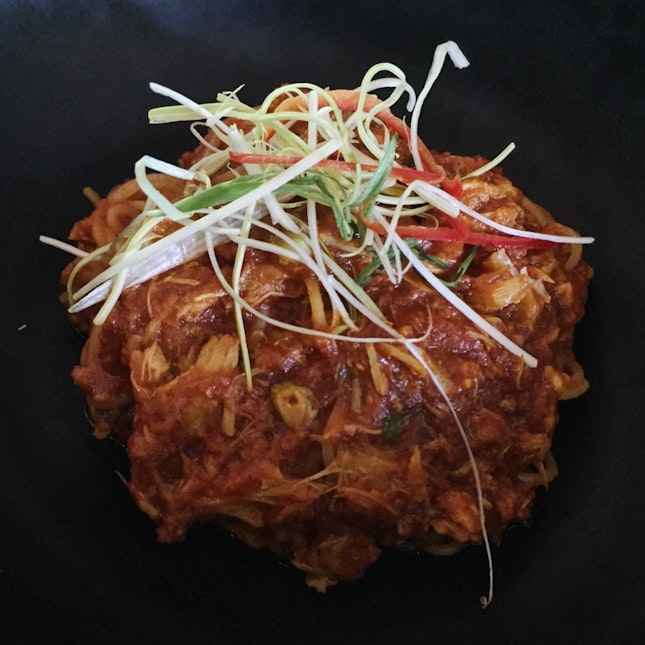 Chilli Crab Spaghettini ($26++)