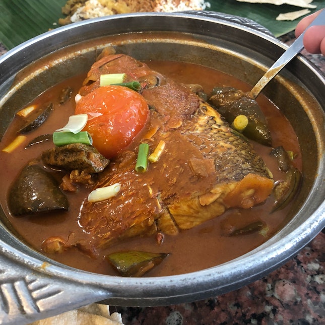 Fish Head Curry ($24 - Small)