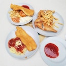 Best spring chicken in tampines 😋 
#sgfood #vsco #burpple #fishnchips #throwback