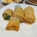 Shrimp with Chives in Filo Pastry (3pcs $5.50) 