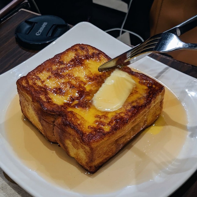 French Toast w/ Maple Syrup ($7.90)