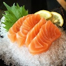 👍🏼 #sashimi #shake #salmon #lunch