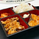 Teriyaki Chicken and Salmon [S$5.50]

All taste great except the dry rice..