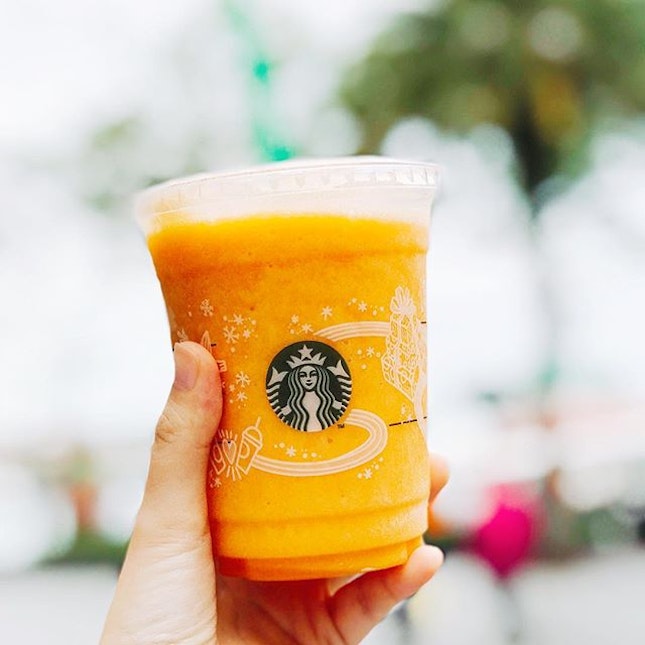 Mango Passionfruit Frappuccino Blended Juice [S$6.40]

Great alternative from festive drinks!