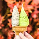 Black Sesame & Matcha Ice Cream [S$7.00]
Chestnut and Brown Sugar Steamed Cake [S$4.80]
・
Dropped by Momiji Matsuri event (26 Sep-7 Oct) at @NEX.Singapore for some Japanese treat!