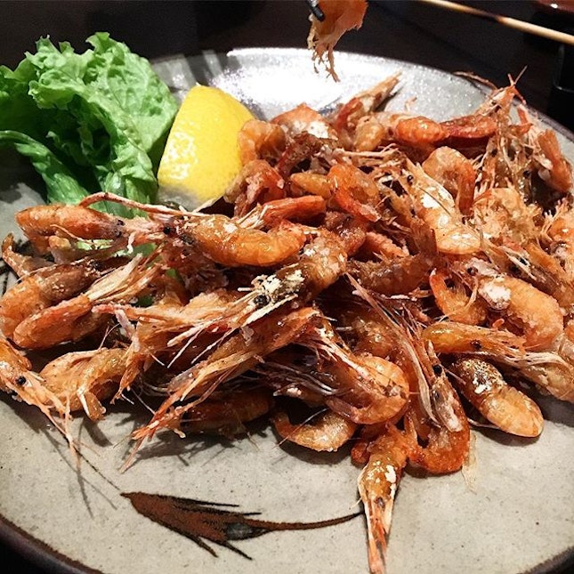 Deep fried river shrimp is the best!