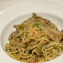 Truffle, Mushroom & Spinach Pasta