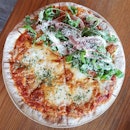 #sgfoodunion 9⭐ / 10⭐ Yummy Parma Ham and Rocket Pizza @ S$18 from Cafe Melba at Mediapolis