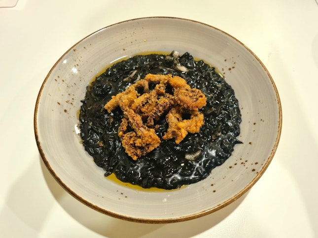 SQUID INK RISOTTO