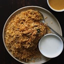 Hyderabadi-style Chicken Dum Biryani (RM12)