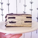 Went back to try #firstlovepatisserie Oreo Mille Crepe ($6.50).