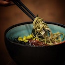 @yubahut 
Yuba Hut is excited to launch its first-ever Rainbow Soba Protein Bowl.