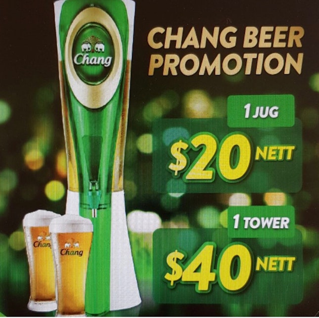 Chang draught Beer Promotion!!