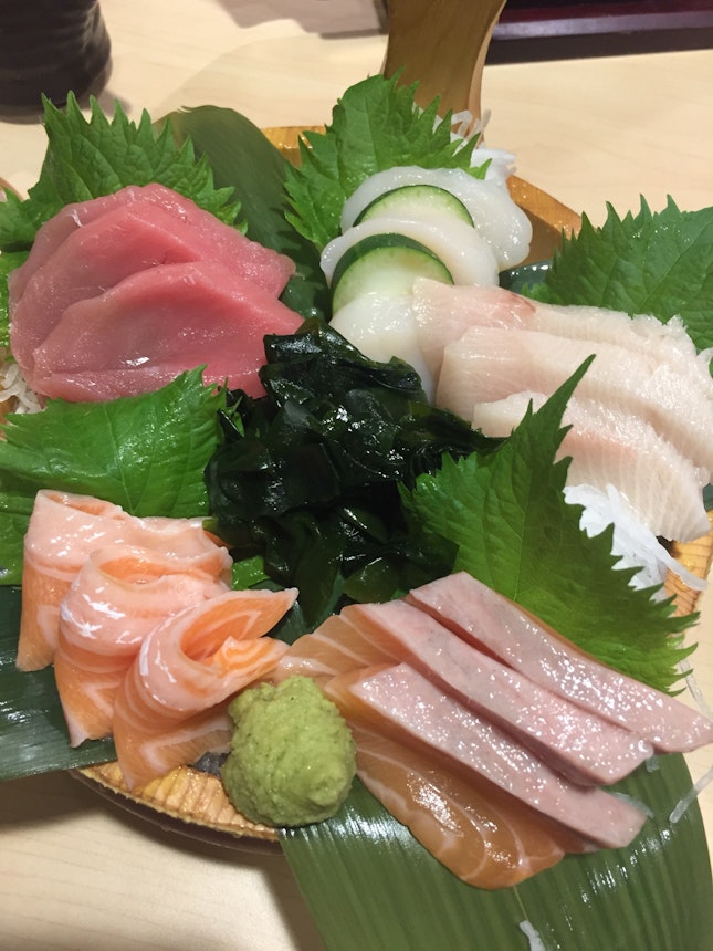 Sashimi (5 kinds) ($28.80)