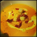 Roasted carrot soup for tea today!