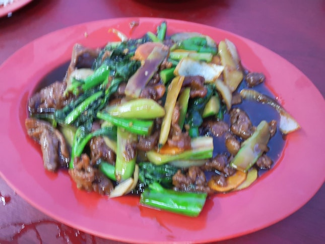 Beef W Kai Lan 