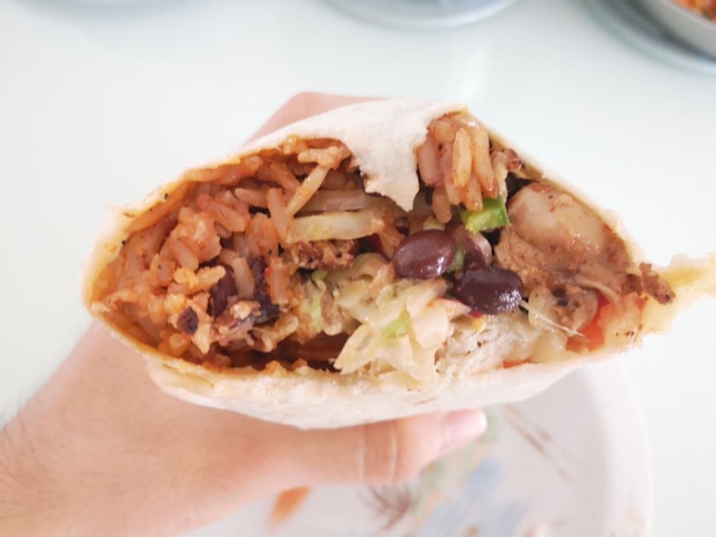 Chicken Fajitas Burrito 8.56+(50% Off Now, Delivery)
