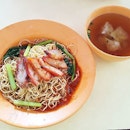 Waited for almost an hour for this famous wanton mee.