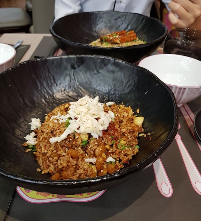 Unagi + Spicy Crab Fried Rice 