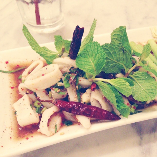 Spicy Squid Salad