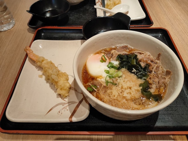 Sanuki Beef Egg Udon