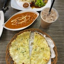 Butter Chicken & Cheese Naan