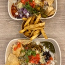 Burrito Bowl ($10.9) + Fries ($3.50)