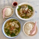 Batang Fish Soup ($6) & Pomfret Fish Soup ($11)