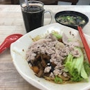 Speciality Mushroom Minced Meat Noodle