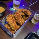 Fried Sichuan Mala Chicken Wings