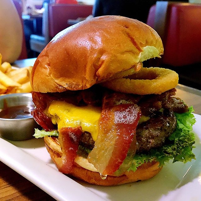 Spice up Sunday brunch with this mouthwatering burger from Chili's.