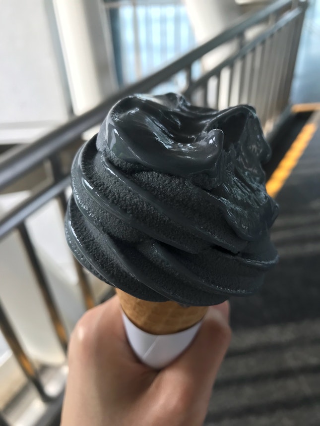 Charcoal Black Soya Ice Cream