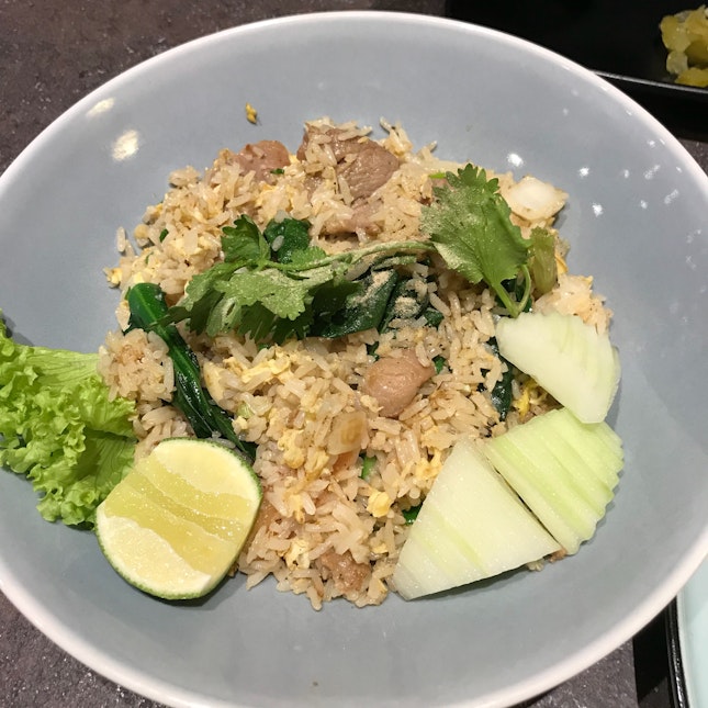 Thai Styled Fried Rice with Pork