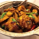 San Bei Ji or three cup chicken, possibly one of the most iconic Taiwanese dishes.