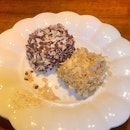 Winter Pumpkin Glutinous Rice Cake, Coated with Cereal Confetti