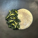 Pork Jowl, River Eel, Tuscan Kale, Corn