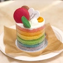 Over the rainbow ($9)  A pretty cake, albeit slightly pricey.