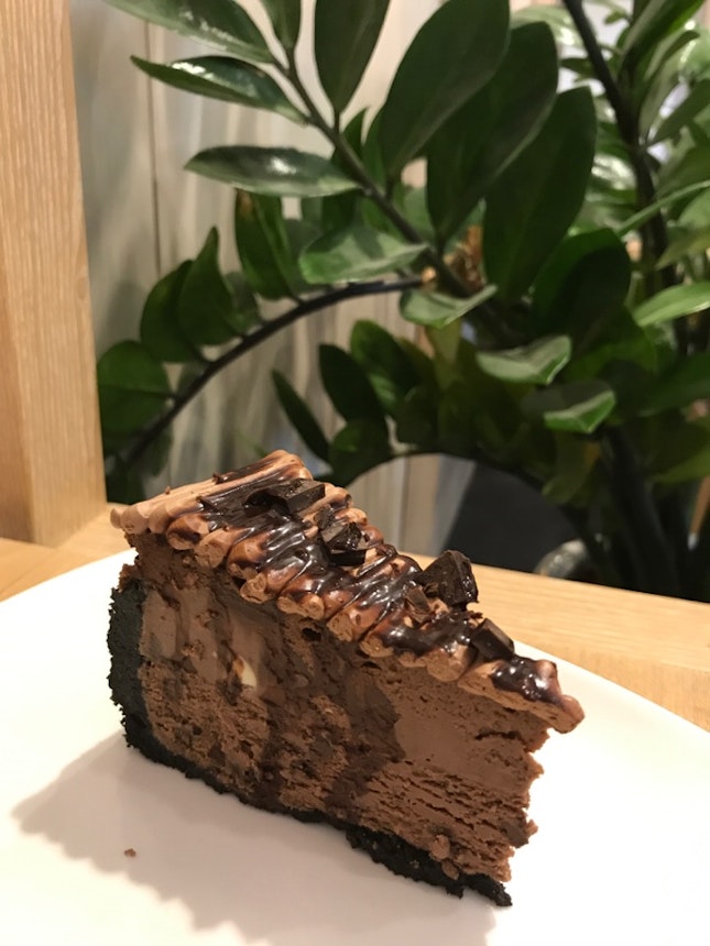 Belgian Chocolate Cheesecake $8