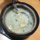 Dried Scallop  Porridge With Fish Maw And Razor Clam