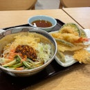 Seafood Tempura Spicy Cold Udon $20.36