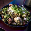 Brussel Sprouts with Chorizo