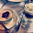 Cappuccino and Latte Macchiato #latte #coffee #cafe #cappuccino #caffeinefix #cafelatte