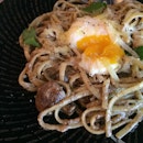 #yolkporn #pastaporn quick #lunch before mtg at Raffles Place no prizes for guessing where this fantastic place is!!!
