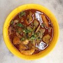 Seafood curry mee #food