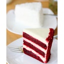 [Size S Coffee & Bakery, Bangkok] - We tried the mini Red Velvet ($55 Baht), which is moist and well balanced.